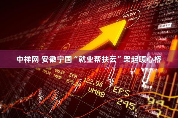 中祥网 安徽宁国“就业帮扶云”架起暖心桥